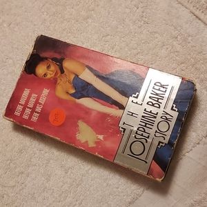 Used VHS movie The Josephine Baker STORY rated R True STORY